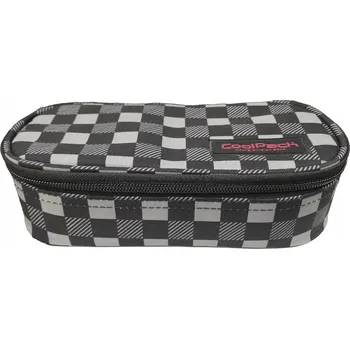 Penál Penál CoolPack černé s kostkovaným vzorem