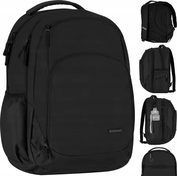 Sportovní batoh Vícekomorový Školní batoh Starpak černý 27 l