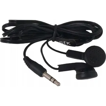 Sluchátka UNIVERZÁLNÍ SLUCHÁTKA DO UŠÍ STK 3,5 mm TELEFON TABLET NOTEBOOK TYP SPRCHA