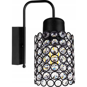 Nástěnné svítidlo Nástěnné svítidlo Fibram Lighting čiré, černé E27 60 W