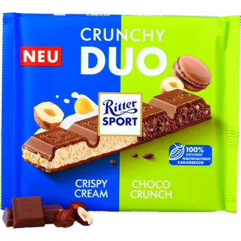 Čokoláda Ritter Sport mléčná Čokoláda 218 g