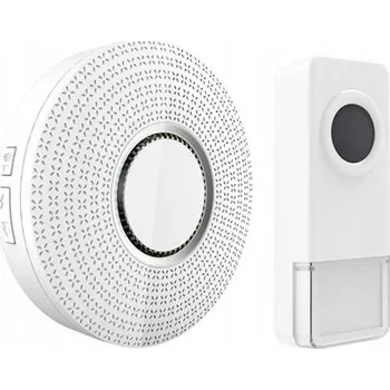 Domovní zvonek Bezdrátový zvonek GETI s dosahem 300 m a hlasitostí 4 dB
