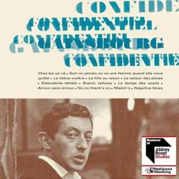 Zahraniční hudba LP Serge Gainsbourg: Confidentiel 2025 Half Speed Mastering Vinyl