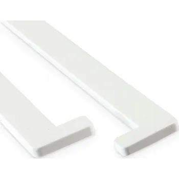 Parapet Sada krytek pro vnitřní PVC parapet, BÍLÁ