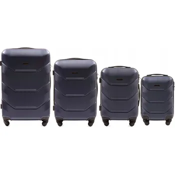 UNLIMITED Sada tvrdých kufrů ABS MICHIGAN 226 l