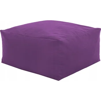 Taburet Taburet PLYŠOVÝ k sezení Stolek křeslo BÉŽOVÝ