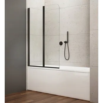 Vanová zástěna Jednodílná vanová Paraván Aqualine 90 x 140 cm průhledná