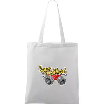 Super rozdělovač - Taška bavlněná - 42 x 38 cm ( Bílá )