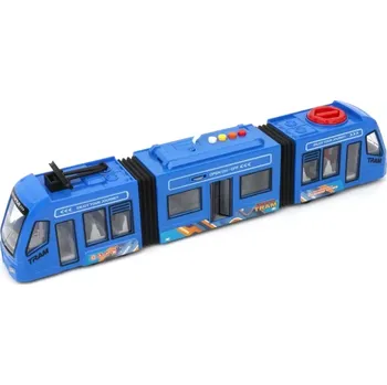 autíčko Alltoys Tramvaj na setrvačníkmodrá 1:16