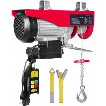 Stavební technika Elektrický naviják nosnost 400 kg, pro dílny a továrny