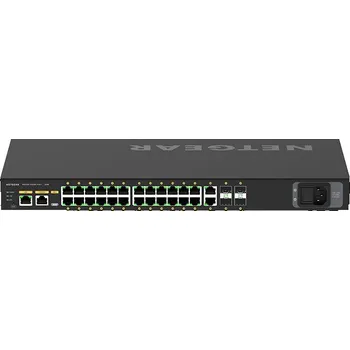 Switch Netgear Switch M4250-26G4F-PoE+ GSM4230P, 24x GE PoE+ porty, 4x SFP