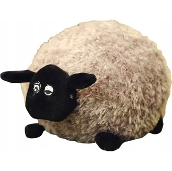 plyšák Plyšová Ovečka Světle Hnědá s Kudrnatou Vlnou 20 cm