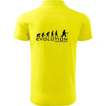 Pánská košile Evolution Firesport - Polokošile pánská Pique Polo 203 - S ( Citrónová )