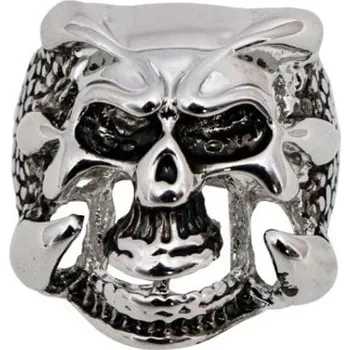 Prsten CHAKS Halloween Death - Prsten Lebka stříbrný