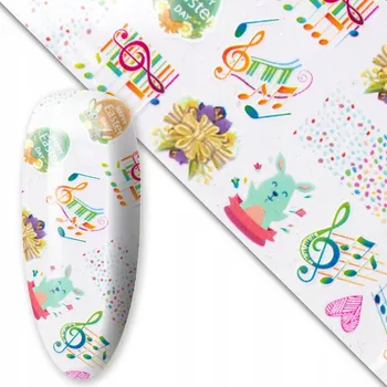 Fólie na přenos nehtů - Velikonoční Č. 14