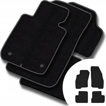 autokoberec Velurové autokoberce Motos 4 ks