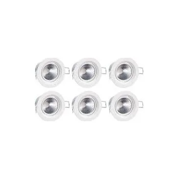 Stropní zapuštěné osvětlení Amazon 5 W 6 ks