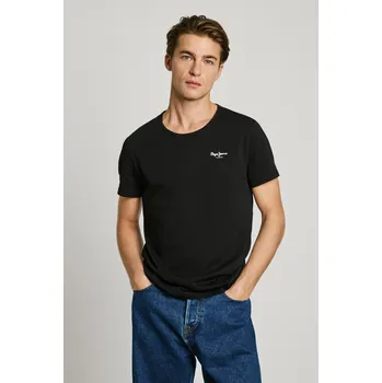Pánské tričko Pepe Jeans Pánské prádlo PEPE TSHIRT 2P Barva: černá, Velikost: XXL