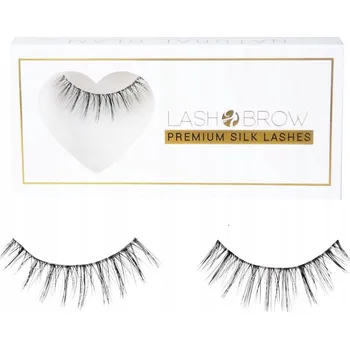Péče o řasy a obočí Řasy na pásku Lash Brow Premium Silk Lashes Natural Glam