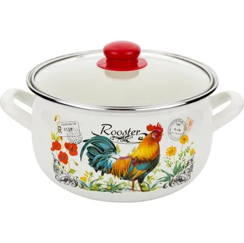 Hrnec Tradiční Hrnec Emalia Pleszew Rooster 5l