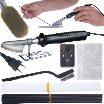 Svářečka ROSFIX Svářečka plastů ŽEHLIČKA na plasty + síťka