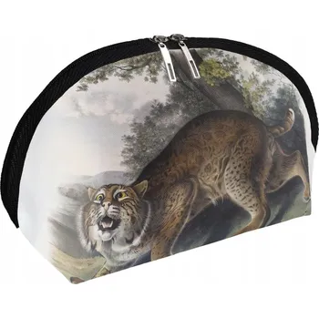 Kosmetická taška Kosmetická taštička Common American Wildcat James Audubon