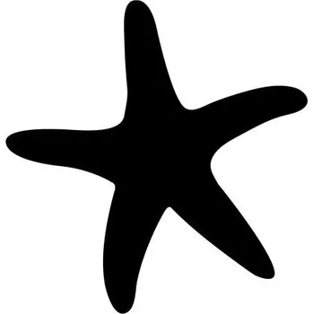 Samolepící dekorace Samolepka na stěnu Hvězdice 15x10 cm