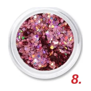 Barevná ozdoba na nehty Pop-Up! Pihy Konfety Kapky Tečky Č. 6 20g