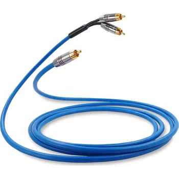 Audio kabel Kabel pro subwoofer Melodika Sky Blue SBSWY30 typu Y (RCA - 2xRCA) 3 m