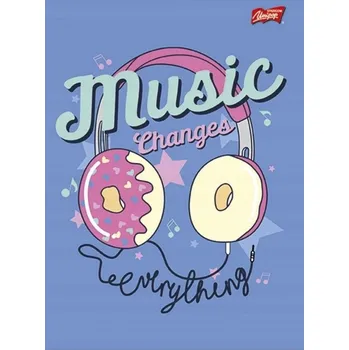 Sešit A4 s linkami (kostkovaný) Unipap, 32 listů