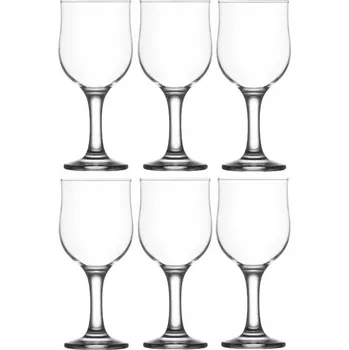 Sklenice Skleničky na červené víno LAV Nevakar, bezbarvé, 320 ml, 6 ks