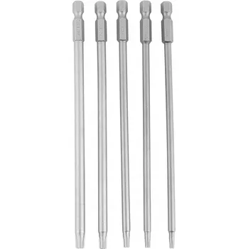 Bit MAGNETICKÉ TORX KŘÍŽOVÉ BITY 1/4" 150mm 5 KS