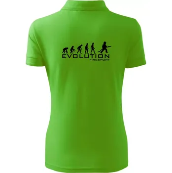 Evolution Firesport - Polokošile dámská Pique Polo - 2XL ( Apple Green )