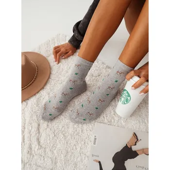 Pánské ponožky Milena ponožky dámské 0200-130 - bordová, 37-41 (Dámské ponožky Milena)