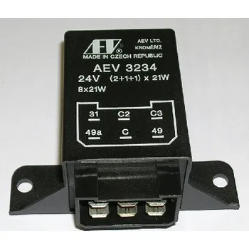 Přerušovač směrových světel aev3234 24v 319922090