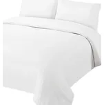 PRÉMIOVÁ HOTELOVÁ SADA POVLEČENÍ SATÉNOVÉ PRUHY BAVLNA 200x220 4 díly