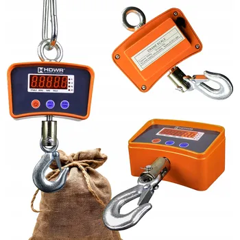 Průmyslová váha Závěsná váha HDWR 500 kg x 100 g