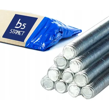 Závitová tyč Závitová tyč šroub M20 x 1000 pozinkovaná 1 m třída 4.8 DIN 976 10 ks