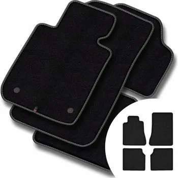 autokoberec Velurové autokoberce Motos 4 ks