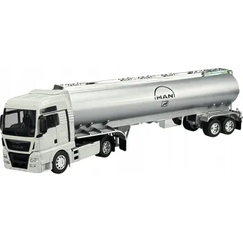 autíčko WELLY MAN TGX XXL S CISTERNOU BÍLÝ 1:32 NÁKLADNÍ AUTO TIR NOVÝ MODEL 32652
