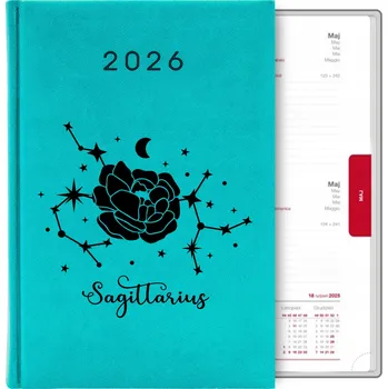 Kalendář Knižní kalendář 2026 A5 vícebarevný