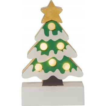 Obraz Figurka vánočního stromku LED FREDDY 14 cm na baterie