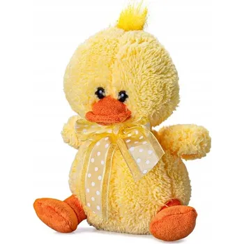 plyšák Kačenka plyšová 15 cm sedící s mašlí