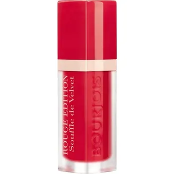 Rtěnka Matná tekutá rtěnka Bourjois červená 06 cherry leaders