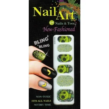 CHAKS NÁLEPKY na nehty Zombie