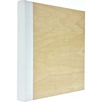 Fotoalbum Album k vlepování fotografií WOOD 24x29 / 20 listů ČERNÝ
