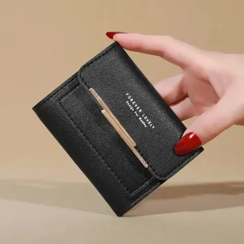 Peněženka Stylová mini peněženka na karty | malá peněženka, mini peněženka - černý