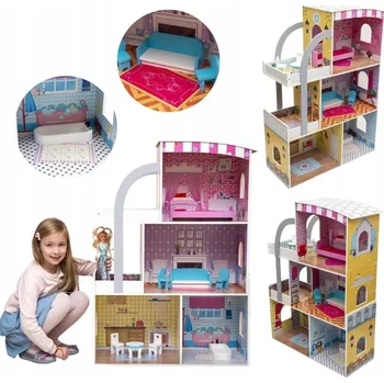 Domeček pro panenku Domeček pro panenky Kathay-Haster pro panenky, 103 cm