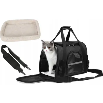 přepravka pro zvíře Přepravka K&M 24 cm x 40,5 cm x 27 cm černá