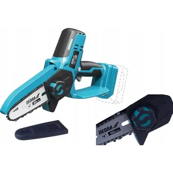 Motorová pila DEDRA Mini akumulátorová řetězová pila 18V 4" (10cm) SAS+ALL DED7099